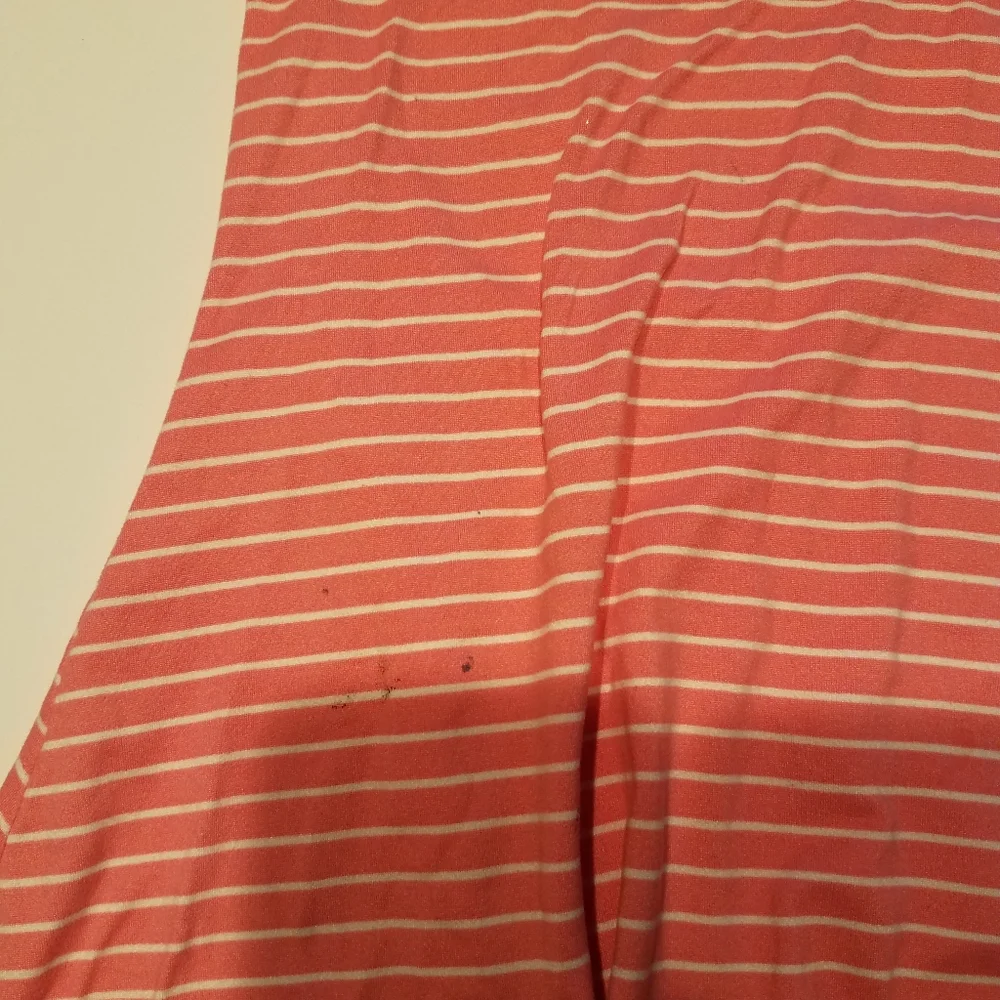 🍁Btween striped cold shoulder dress☀️